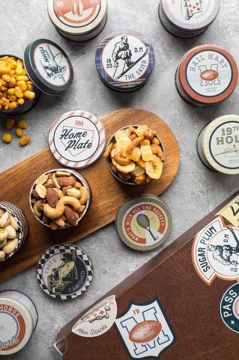 Bar Cart Snacks – Gourmet Snack Collection for Entertaining | 12 Vintage-Inspired Nut Blends